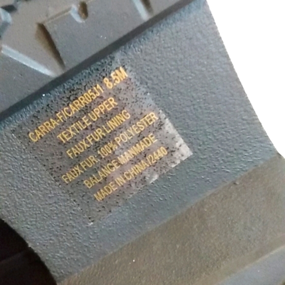 MADDEN GIRL CARRA MOTO BOOTS BLACK FUR LINED LACE UP COMBAT BOOTS SIZE 8.5 NWT - Picture 6 of 7